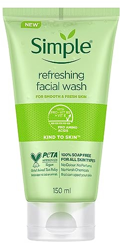 Simple Refreshing Facial Wash Gel, 5 Ounce by Simple