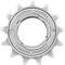 SunRace Freilaufkranz 1fach 14 Zähne 1/2 x 3/32 FSX silber Fahrrad