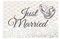 Folat Autovlaggen Just Married/2stk