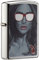 Zippo 60003521 Playboy with Bunny Benzinfeuerzeug, Messing, Edelstahloptik, 1 x 6 x 6 cm,