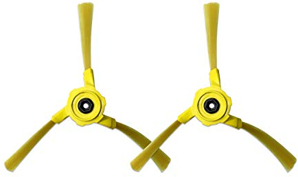 SHEAWA Hauptbürste, Wischtuch, Seitenbürste für LG Hom Bot VR6270LVM VR65710 VR6260LVM Serie Roboterreiniger 1 Paar Seitenbürsten.