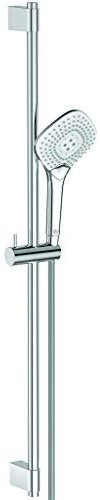 Ideal Standard B1764AA Idealrain EVO JET Diamond Asta doccia con doccetta a 3 funzioni, asta murale da 900 mm, cromato