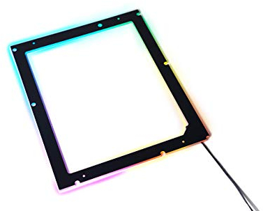 Formulamod ATX Motherboard RGB Backplate Light-Emitting Back-Plane 5V 3 Pin ARGB Desktop Decor Lamp Strip Back Light Pad