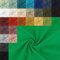 Canvas stabiler Stoff Meterware - reißfester Taschenstoff - schwerer Baumwollstoff - Baumwolle Uni - Trachtenstoff - Panama - 50 x 150 cm, Farbe: 025 grün