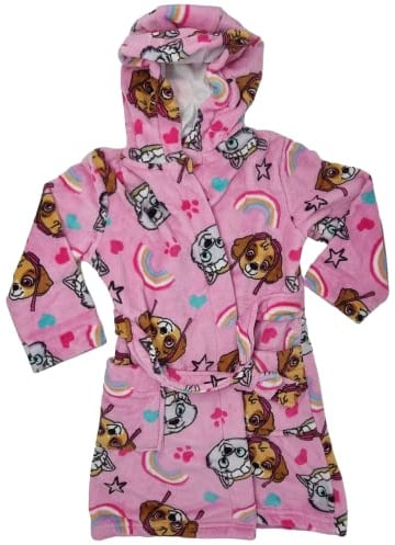 Paw Patrol Skye and Everest Bademantel für Mädchen, 18 - 5 Jahre, rose, 18-24 Months