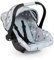 Bayer Design 67907AA Puppenautositz EasyGo, Puppensitz, Puppenzubehör, mit Gurt, Dach, verstellbarem Griff