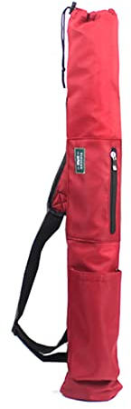 Stoff-Wushu-Tragetasche, Kendo-Tasche, Schwerttasche, universelle Nylon-Stoff-Schwerttasche, Kung-Fu-Tasche mit verstellbarem Schultergurt, kann auf einer Schulter über dem Körper getragen werden, sta