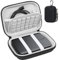 Lacdo Trasportare Custodia Rigida Protettivo Caso Borsa per Toshiba Canvio Basics/Canvio Flex/Canvio Advance/Canvio Gaming Portable Disco Rigido Esterno 1TB 2TB 3TB 4TB USB 3.0, Nero+Grigio