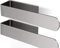 2PACK Handtuch Halter Handtuch Ring, Selbstklebender Badezimmer Handtuch Bar Stick an der Wand, SUS 304 Edelstahl gebürstet Silber (9 Zoll)