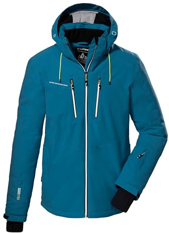 Killtec Herren Ksw 44 Mn Ski Jckt Skijacke/Funktionsjacke mit abzippbarer Kapuze und Schneefang