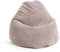 Sitting Point by Magma BeanBag Shara XL Sitzsack aus Flauschcord - 70x110cm, Hülle waschbar, Rose, Oeko-TEX®-Zertifiziert
