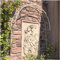 DZZTHSH Arche de Jardin en métal, Treillis Mural, Arche de Roses Parfaite pour Les Plantes grimpantes, Arche de Jardin pour fenêtres et Portes d'entrée