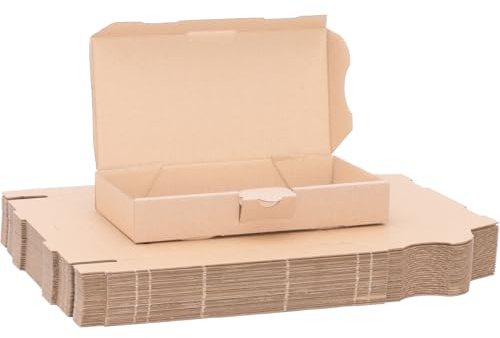 verpacking Maxibriefkartons 180 x 100 x 30 mm Maxibrief Braun MB 0 Innenmaß von 176 x 96 x 27 mm Versand Post Faltschachtel Versandschachtel Büchersendung - optimal geeignet für den Versand 25 Stück