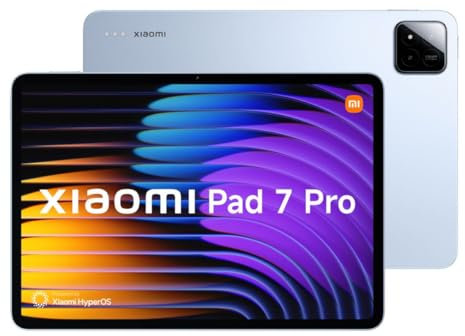 Xiaomi Pad 7 Pro 11.2 3.2K 144Hz 12GB/512GB 8850mAh 67W Snapdragon 8s Gen 3 Azul