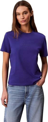 Calvin Klein SS Clasic Monologo Tee Lv047f831g Magliette grafiche Donna