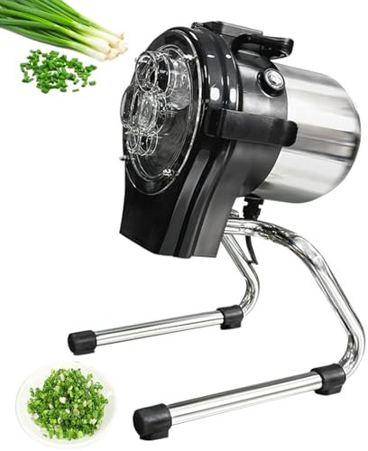 Commercial Machine,Electric Vegetable Cutter Set,Commercial Vegetable Chopper,Food Processor & Chopper Machine,for Pepper,Chopped Green Onions, Onion,Coriander,Leeks,Shredded Ginge