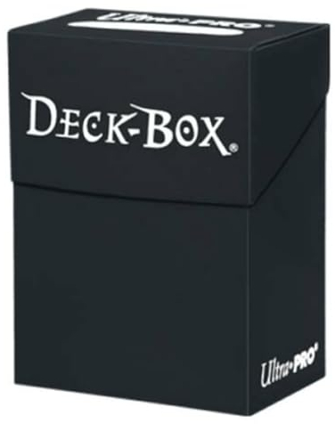 Ultra Pro Deck Box Black w/Bag (81453) - Sammelkartenzubehör