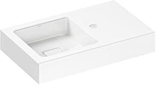 Alape˘ Waschtisch weiß, Gäste-WC, wandhängend