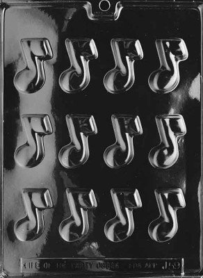 Home Chocolate Factory Musical Note Chocolate Mould