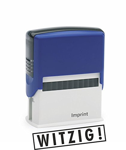 Sprüche-Stempel/Selbstfärber WITZIG vom Kaufhaus2010
