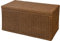 Korb-Outlet Truhe/Wäschetruhe aus Rattan (Braun, Groß)