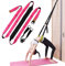 Xemz Rückenbeuge-Assistentrainer – verbessert die Flexibilität von Rücken und Taille, Dehnungsgurt, Heimausrüstung für Ballett, Tanz, Yoga, Gymnastik, Cheerleading, Splits (rosa)