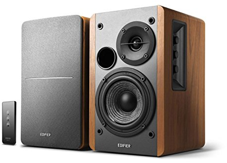 Edifier R1280T Wood Bücherregal-Lautsprecher – 2.0 Aktive Nahfeldmonitore – Studio-Monitor-Lautsprecher – Holzgehäuse – 42 Watt RMS Produktname