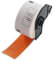 BETCKEY - 1 Rolle DK-11208 Große Adressetiketten Kompatibel mit Brother, 38mm x 90mm, 400 Farbige Etiketten Orange für Brother QL Etikettendrucker