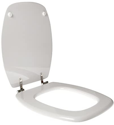Copriwater dedicato per CESAME IONICA legno POLIESTERE pregiato cerniera inox