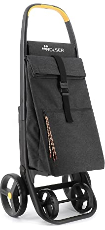 Rolser Carro Clec Termo Eco 8 Plus Lemon 4 Ruedas Grandes - Carbon