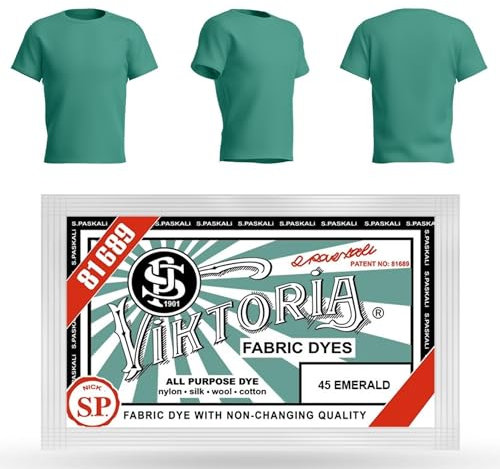 VIKTORIA Tinte para textiles lavable a máquina (59 colores) – tinte de tela, tinte para textiles, colores de la tela lavable, color textil, tinte de ropa