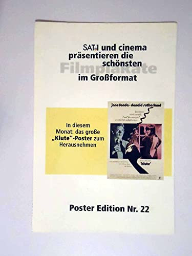 Klute - TV-Info - Poster Edition Nr 22 - Presseheft