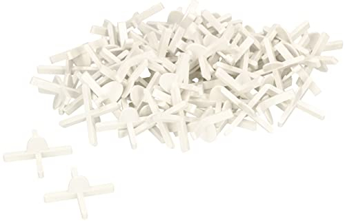 KOTARBAU® Crucetas para juntas 2 mm, 70 UNIDADES, Distanciadores de plástico, Espaciadores de baldosas para lechadas, Cruces para colocar azulejos, Clips