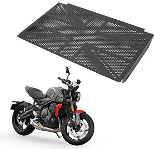 Motorcycle Radiator Protector, Stainless Steel Motorcycle Radiator Grill Guard, Radiator Grille Guard Cover Stainless Steel Motorcycle Radiator Protector Motorcycle Accessory for Triideentt 660