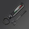CREEST Auto Schlüsselanhänger Keyring Anhänger für FIAT 500 Abarth Punto 124 125 500 695 OT2000 Werbegeschenke Autozubehör,A-1