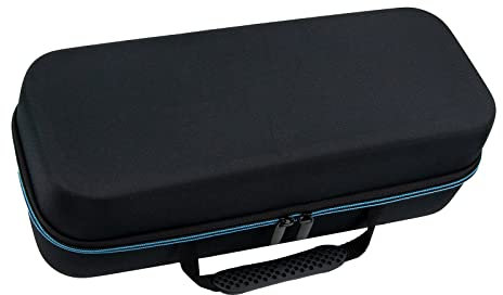 Étui de transport rigide compatible pour SAMSUNG The Freestyle, projecteur Portable sac de rangement de voyage pochette grande capacité EVA manchon organisateur boîte (étui uniquement)