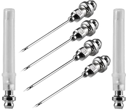 OKYOUK Minimale G Coupler für Fettpresse (nur 13mm), Mit Reinigungswerkzeug,Fettpresse Kupplung Mundstück Kupplung für Kegel,Schmiernippel Fettpresse für alle Arten (Injector Needle)