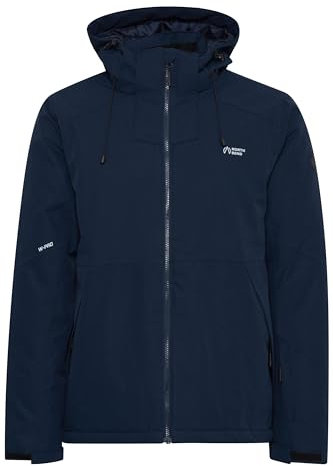 NORTH BEND NBOcta Skijacke wasserdicht winddicht atmungsaktiv Winterjacke mit Wassersäule 10000mm W-PRO Wetterschutzsystem, Größe:M, Farbe:Navy Blazer (2048)