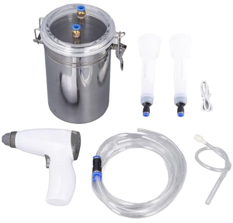 Pssopp Elektrische Milchpumpe, Kuhmelkmaschine, Tragbare Milchpumpen, Milchpumpe, Freihändige Ziegenmelkmaschine, Elektrische Pulsationsmelkmaschine für Ziegen