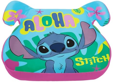 Kinder Auto-Sitzerhöhung: STITCH, aLoHa, EC Norm R129