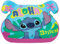 Disney Stitch Seggiolino alzatina auto i-Size R129, Alzabimbo per la sicurezza dei bambini con altezza da 126 a 150 cm (6-12 anni). Facile da Installare con la Cintura a 3 Punti, Braccioli Imbottiti