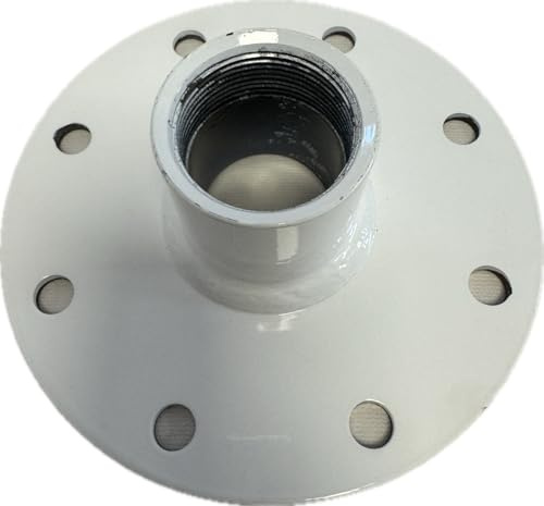 Gewindeflansch mit Dichtung für Einschraubheizkörper, 180 mm