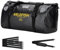UROUK wasserdichte Reisetasche 20L 40L 66L Wasserdichter Seesack Motorradreisesack Duffel Bag mit Schnellverschlussriemen für Motorradfahren, Kajakfahren, Rafting, Camping (Regelmäßig, Schwarz, 40L)