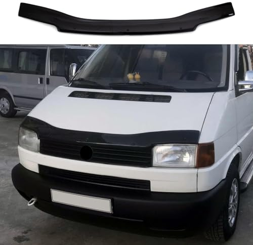 IKC STORE Motorhaubenschutz für VW Volkswagen T4 Transporter 1995 1996 1997 1998 1999 2000 2001 2002 2003 Motorhaubenschutz Front Insektenschutz Haube Windabweiser Haube Steinhaube Schilder Klavier