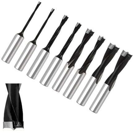 MOHUIED 70mm Länge Router Bit for Holz Hartmetall Reihe Bohrer Kopf Holzbearbeitung for Forstner Bohrer Loch Opener Reversible Gang Bohrer FräSer FüR OberfräSe(-4.5mm)