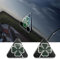 Adesivo decorativo 3D Quadrifoglio nero Super Sport Badge compatibile con Alfa Romeo Giulia Stelvio Tonale Giulietta 4c MiTo 159 147 159 Accessori esterni