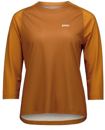 POC Damen W's Motion Air 3/4 Jersey Mountainbike Shirt, Bauxite Brown, XS EU