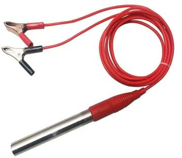 LVSELINGI 12V DC Water Heater With Alligator Clip Cartridge Heater 150w/200w/300w Stainless Steel Portable Immersion Heater for Car/Truck Cheerfully(12V 300W)