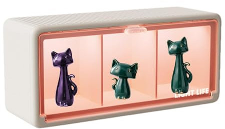 Vitrine für Figuren, verstellbare Sammler-Vitrine, Vitrine, Vitrine, Puppen-Aufbewahrungsbox mit magnetischer Tür für Puppen