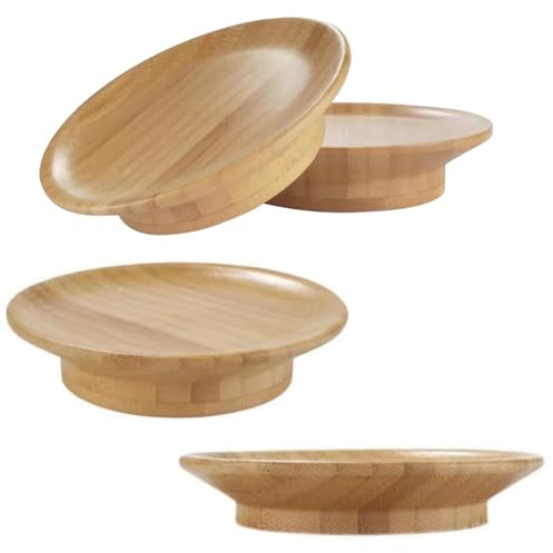4Pcs Keep Fresh Wine Glass Topper Creative Wine Glass Charcuterie Board Covers Safe Healthy Wine Charcuterie Topper Coasters for Appetizer Plates Desserts Wood
